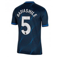 Koszulka piłkarska Chelsea Benoit Badiashile #5 Strój wyjazdowy 2023-24 tanio Krótki Rękaw